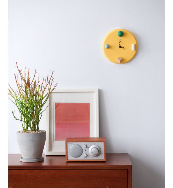 journal standard Furniture「【AREAWARE/エリアウェア】Wall Clock　壁掛け 時計」|クロック・置時計|イエロー