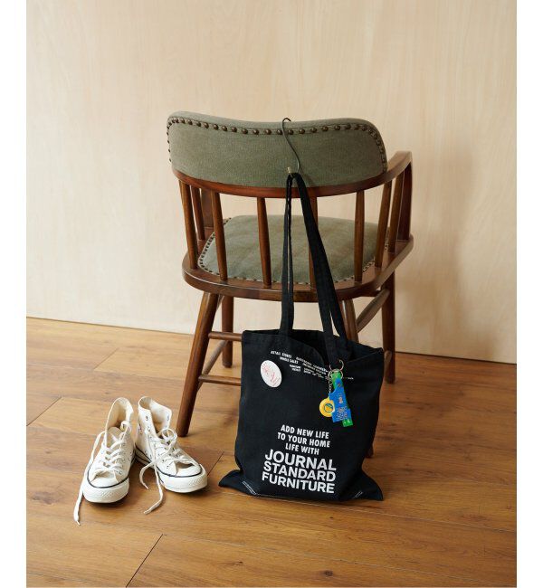 journal standard Furniture「JSF TOTE CANVAS　トートバッグ」|トートバッグ|ブラック