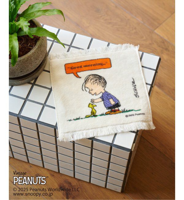 journal standard Furniture「【PEANUTS&times;JOURNAL STANDARD FURNITURE】HAND TOWEL　ハンドタオル」|タオル|オレンジ