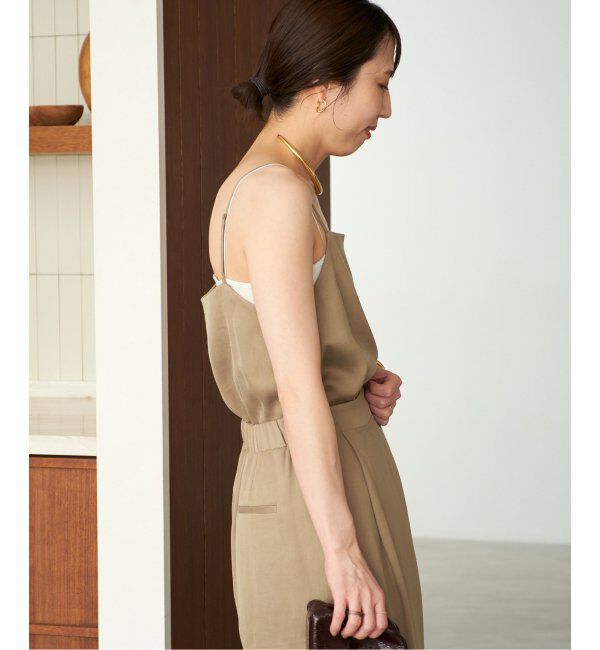 Plage「《追加》fibril linen 混 キャミソール」|キャミソール|