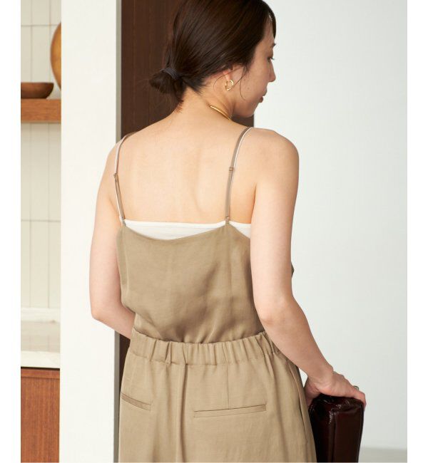Plage「《追加》fibril linen 混 キャミソール」|キャミソール|