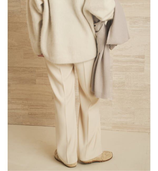 Plage「《追加》washable straight パンツ 4」|スラックス|