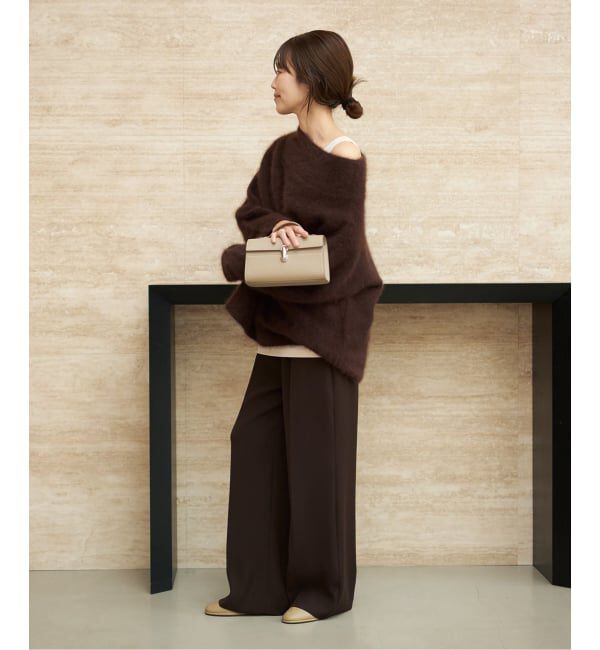 Plage「《追加》washable straight パンツ 4」|スラックス|