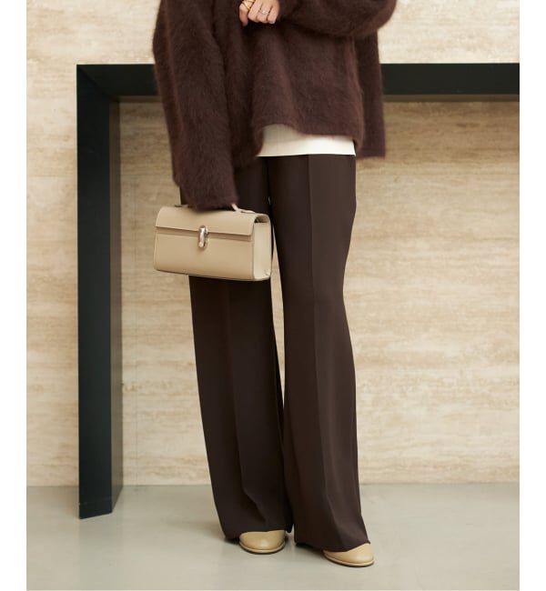 Plage「《追加》washable straight パンツ 4」|スラックス|