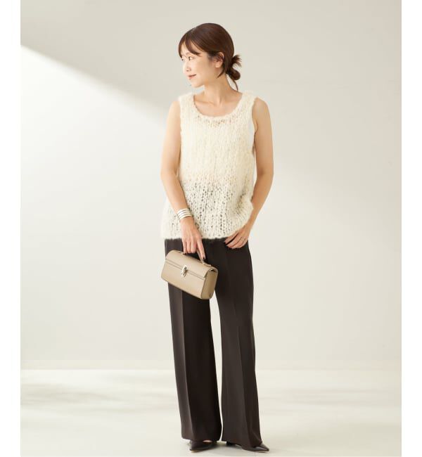 Plage「《追加》washable straight パンツ 4」|スラックス|