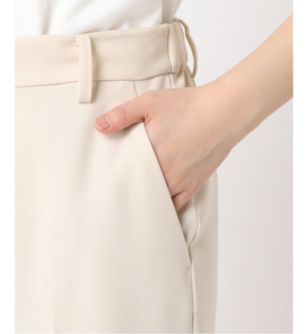 Plage「《追加》washable straight パンツ 4」|スラックス|