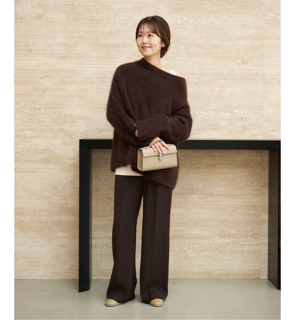 Plage「《追加》washable straight パンツ 4」|スラックス|