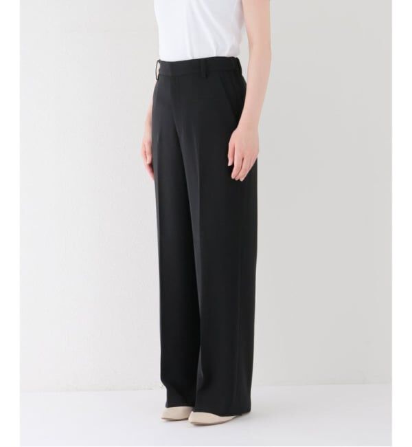 Plage「《追加》washable straight パンツ 4」|スラックス|