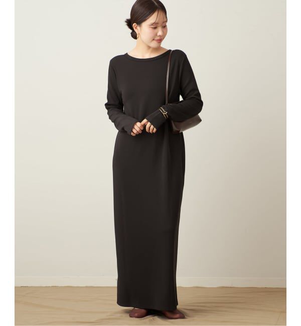 Plage「《追加》Rib ロングスリーブ ワンピース 3」|ワンピース|