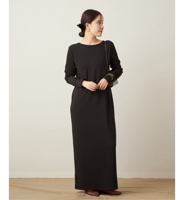 Plage「《追加》Rib ロングスリーブ ワンピース 3」|ワンピース|