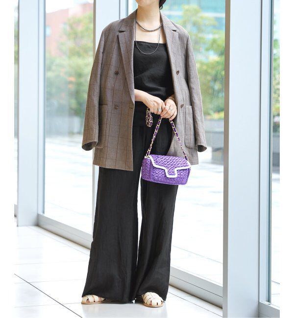 IENA LA BOUCLE「IENA LA BOUCLE リネンブロードイージーパンツ」|その他|