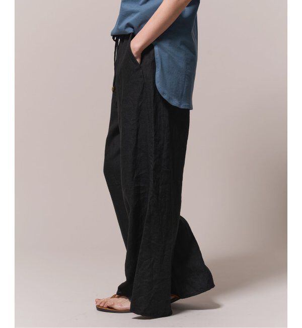 IENA LA BOUCLE「IENA LA BOUCLE リネンブロードイージーパンツ」|その他|