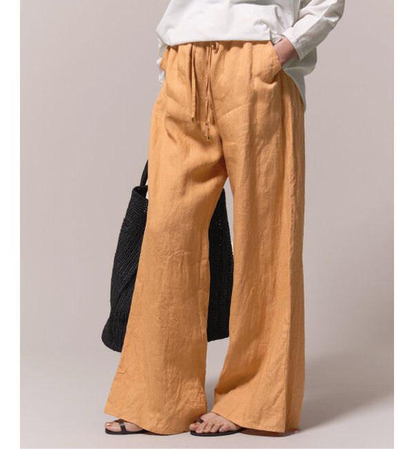 IENA LA BOUCLE「IENA LA BOUCLE リネンブロードイージーパンツ」|その他|