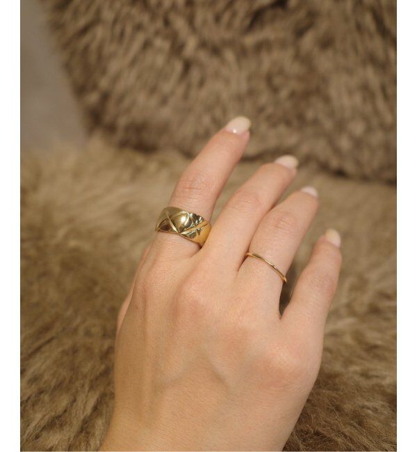 SLOBE IENA「SLOBE ワイドリング」|リング|