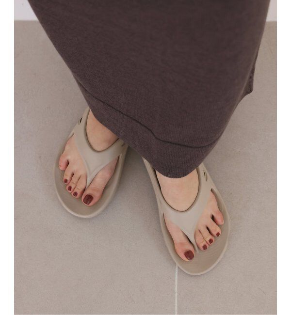 SLOBE IENA「《追加》OOFOS/ウーフォス Ooriginal リカバリーサンダル」|サンダル|