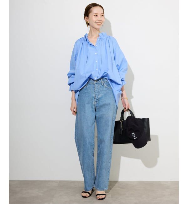 SLOBE IENA「《3サイズ展開/追加6》LE DENIM ストレートデニムパンツ」|デニム|