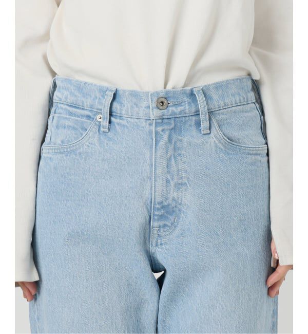 SLOBE IENA「《3サイズ展開/追加6》LE DENIM ストレートデニムパンツ」|デニム|