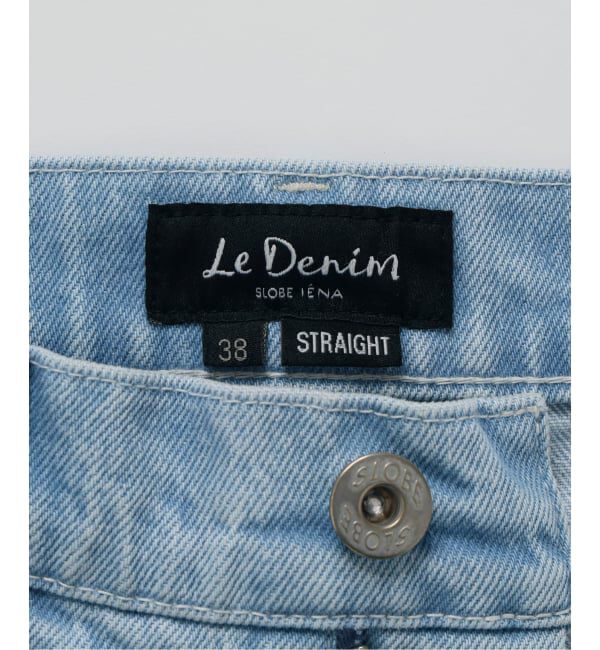 SLOBE IENA「《3サイズ展開/追加6》LE DENIM ストレートデニムパンツ」|デニム|