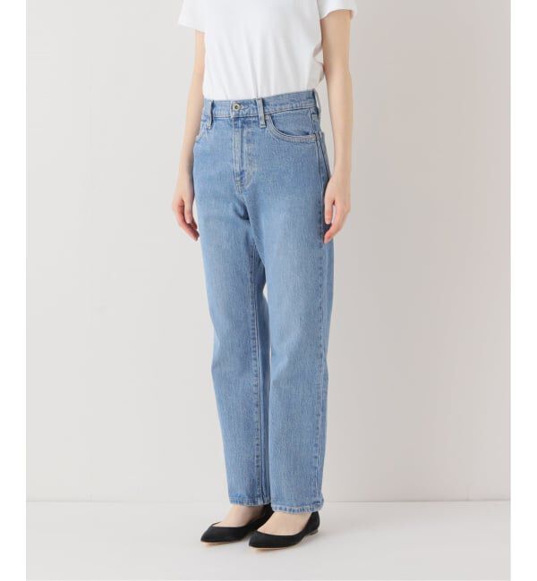 SLOBE IENA「《3サイズ展開/追加6》LE DENIM ストレートデニムパンツ」|デニム|