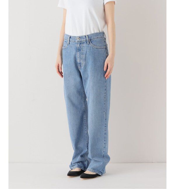 SLOBE IENA「《3サイズ展開/追加6》LE DENIM ストレートデニムパンツ」|デニム|