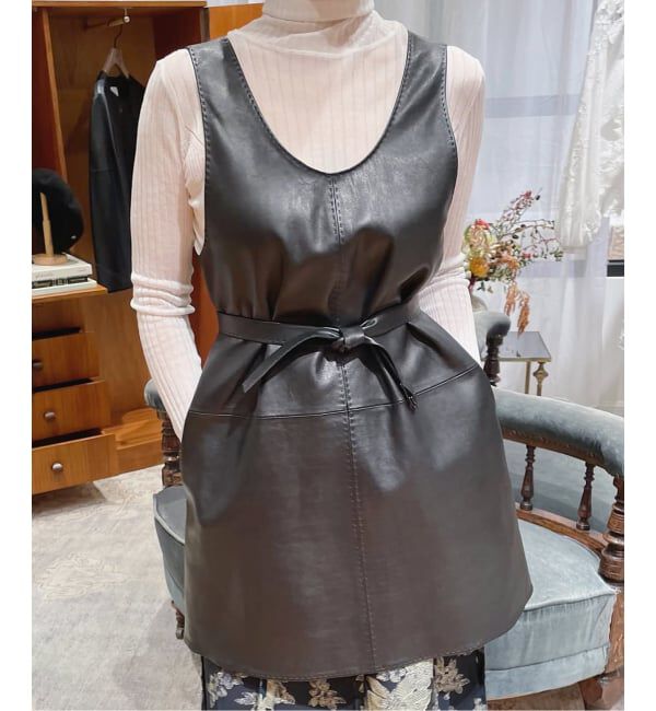 IENA LA BOUCLE「IENA LA BOUCLE レザー2WAY ベスト」|ベスト・ジレ|