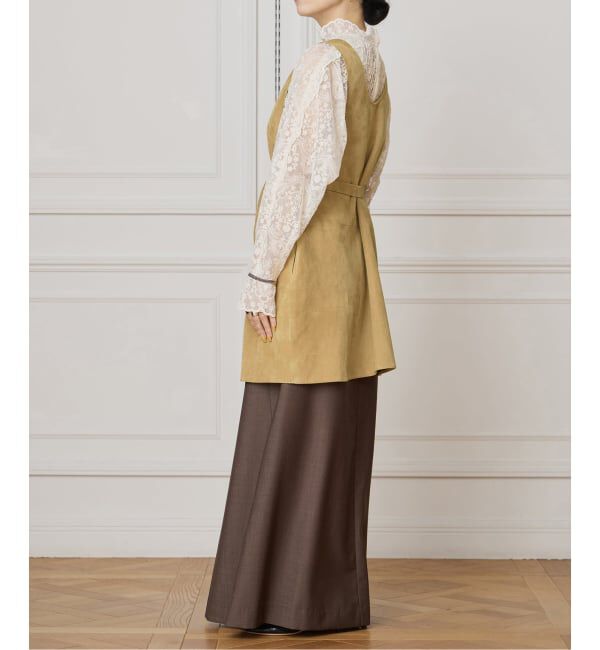 IENA LA BOUCLE「IENA LA BOUCLE レザー2WAY ベスト」|ベスト・ジレ|