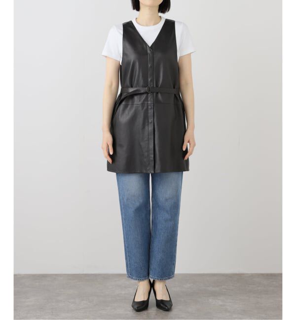 IENA LA BOUCLE「IENA LA BOUCLE レザー2WAY ベスト」|ベスト・ジレ|