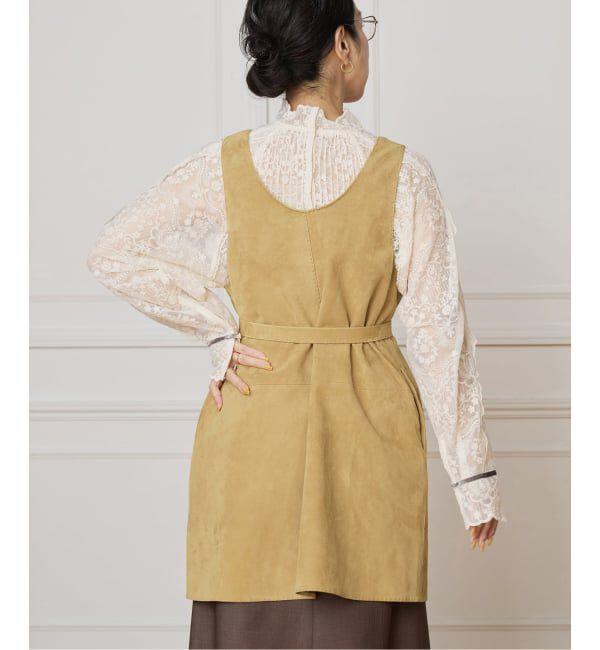 IENA LA BOUCLE「IENA LA BOUCLE レザー2WAY ベスト」|ベスト・ジレ|