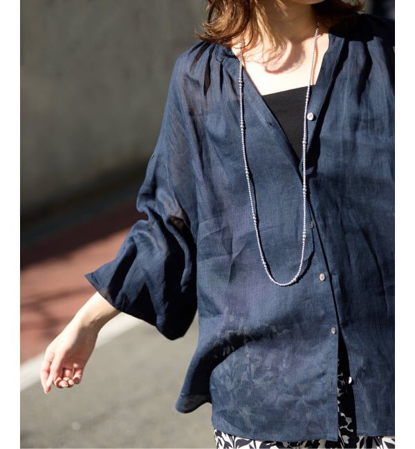 SLOBE IENA「ラミースキッパーシャツ」|シャツ・ブラウス|