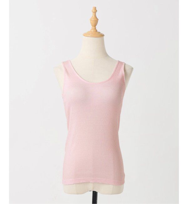 IENA「【EMILY WEEK &times; IENA】コットンシルク リブタンクトップ」|インナー|