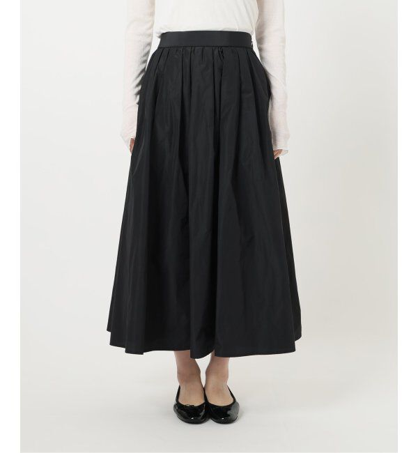 IENA「《追加》タフタフレアスカート」|スカート|