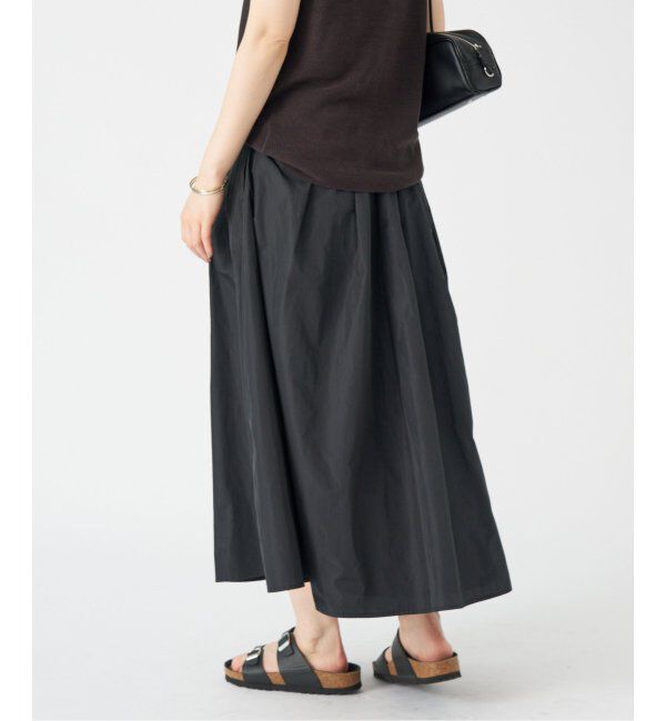 IENA「《追加》タフタフレアスカート」|スカート|