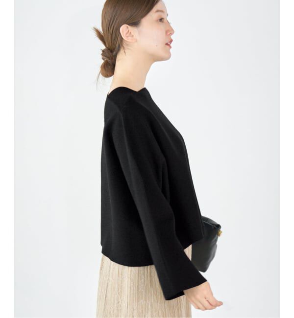IENA「スーパーファインスムースプルオーバー」|ニット・セーター|