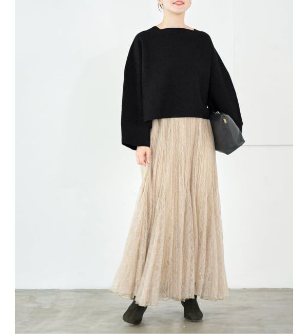 IENA「スーパーファインスムースプルオーバー」|ニット・セーター|