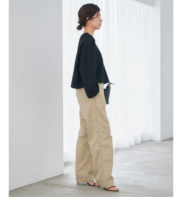 IENA「スーパーファインスムースプルオーバー」|ニット・セーター|