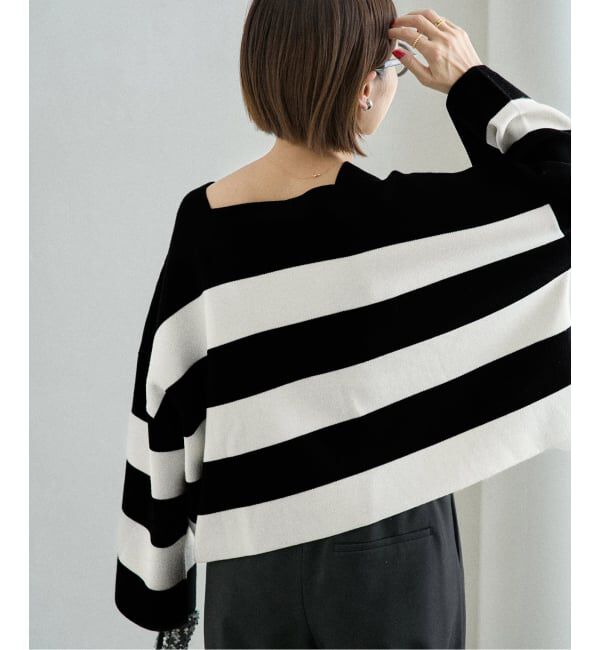 IENA「スーパーファインスムースプルオーバー」|ニット・セーター|