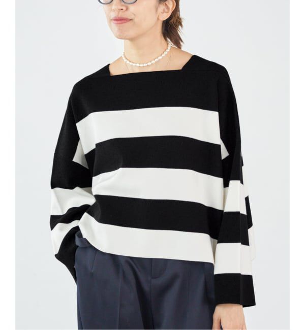 IENA「スーパーファインスムースプルオーバー」|ニット・セーター|