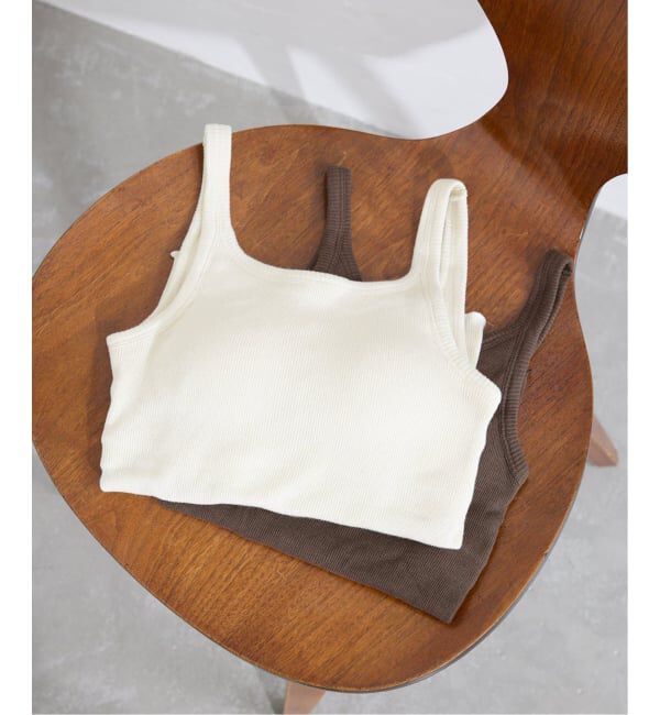 SLOBE IENA「《追加3》PALM/パーム SLOBE別注 2SETキャミソール」|インナー|