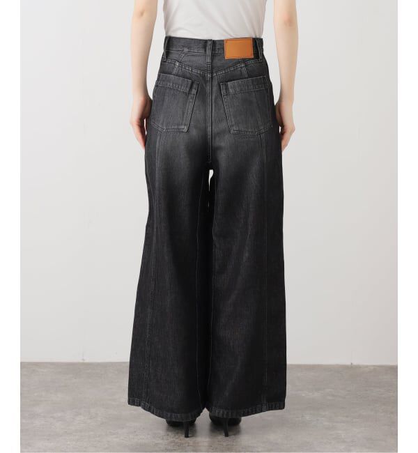 IENA LA BOUCLE「《追加》IENA LA BOUCLE ソフトデニムシルエットパンツ2」|デニム|