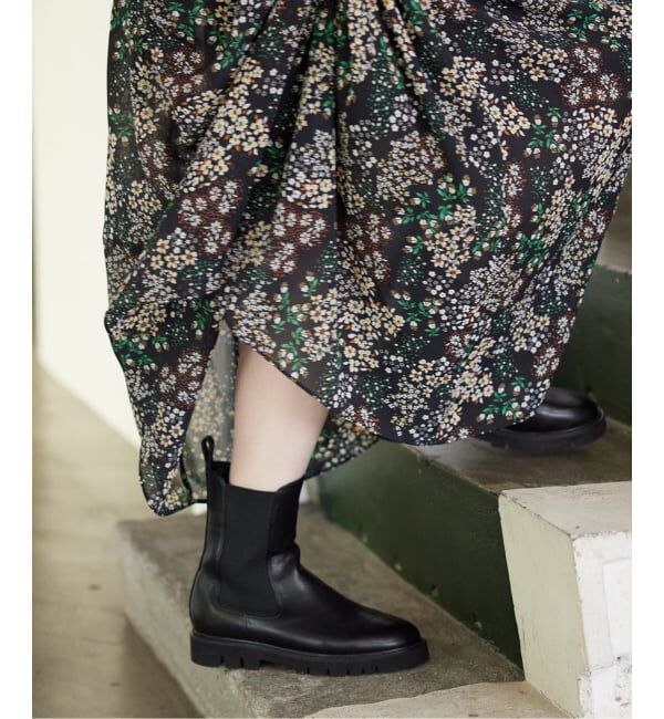 SLOBE IENA「《WEB限定/追加5》FLOWER PRINT ワンピース」|ワンピース|