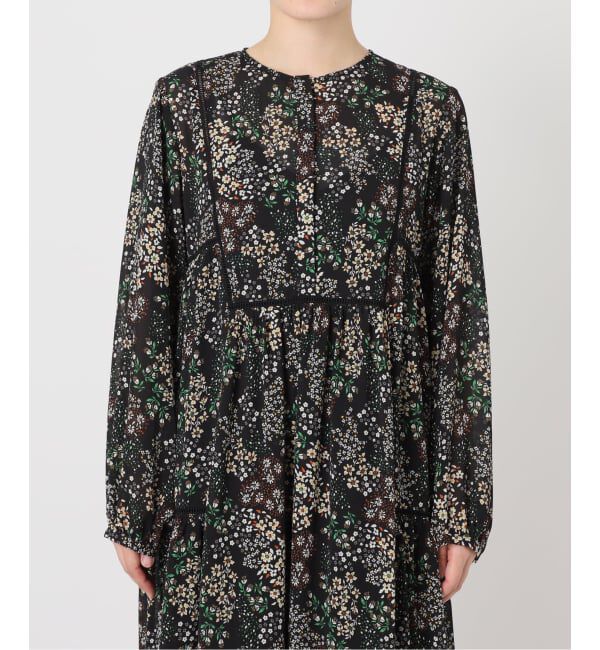 SLOBE IENA「《WEB限定/追加5》FLOWER PRINT ワンピース」|ワンピース|