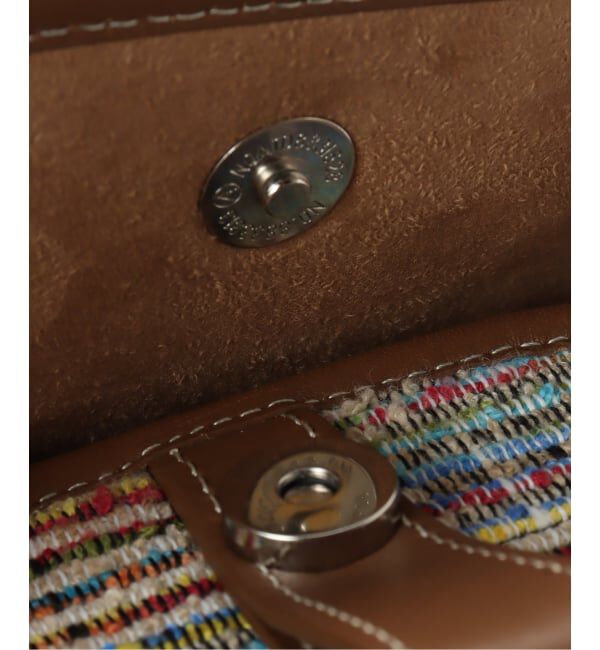 IENA「《別注》A VACATION/ア ヴァケーション SEE SAW BAG LINE CHECK」|ハンドバッグ|