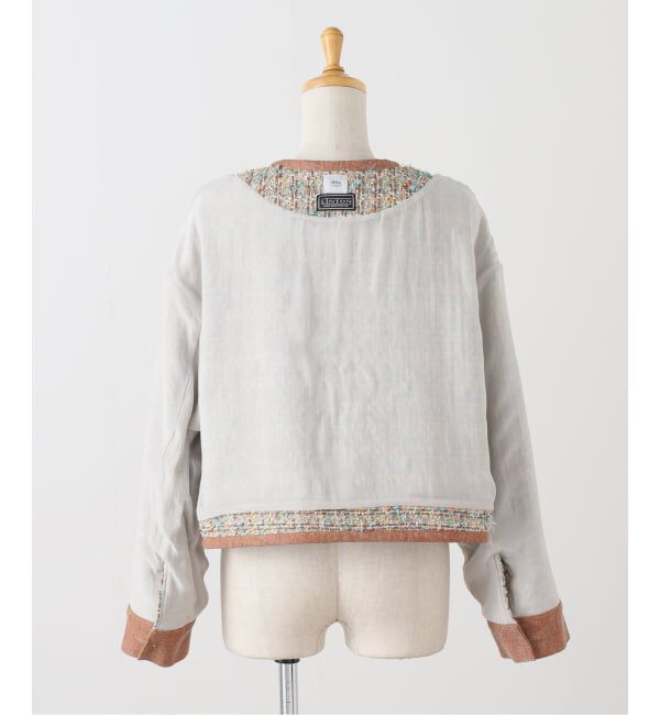 IENA LA BOUCLE「IENA LA BOUCLE LINTONツィードブルゾン」|その他|