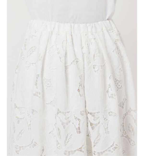 フラワーコードレーススカート（IENA）｜ルミネのファッション通販