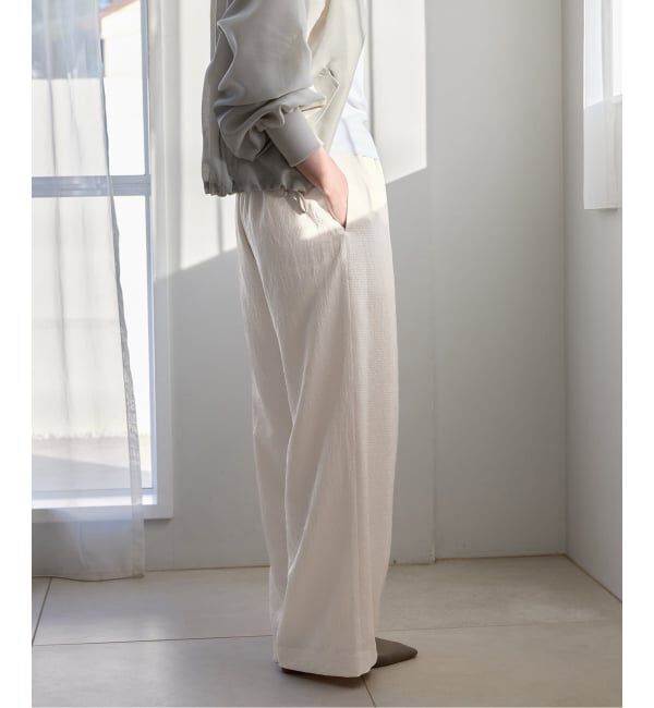 IENA「アンティークサテン イージーパンツ」|その他|