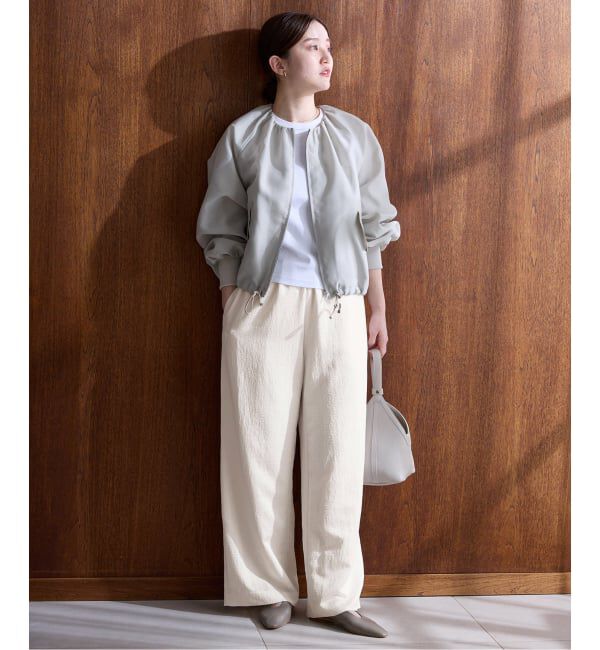 IENA「アンティークサテン イージーパンツ」|その他|