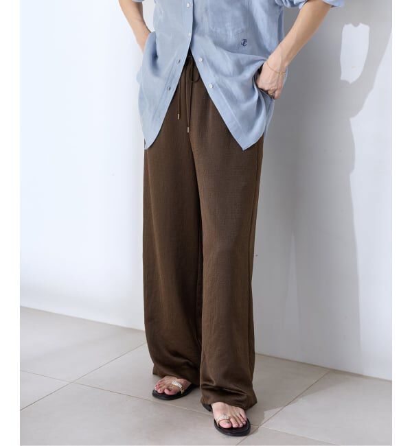 IENA「アンティークサテン イージーパンツ」|その他|