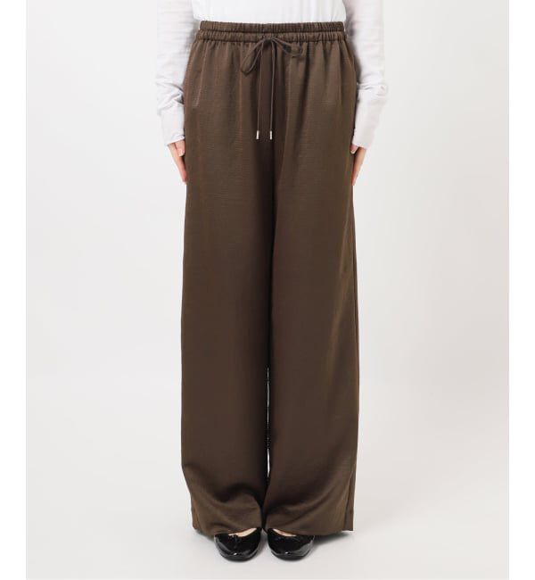 IENA「アンティークサテン イージーパンツ」|その他|