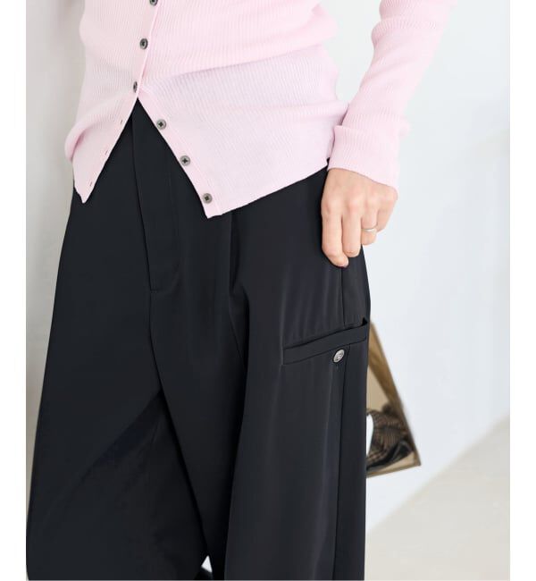 IENA「ハイツイストツイルスラックス」|スラックス|