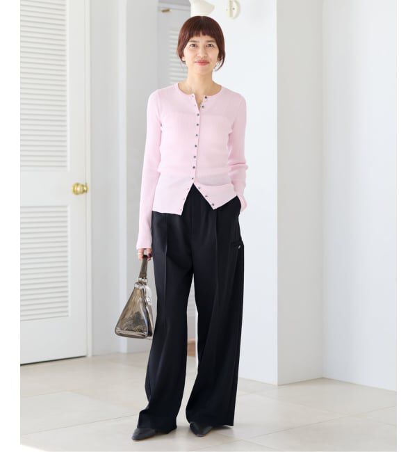 IENA「ハイツイストツイルスラックス」|スラックス|